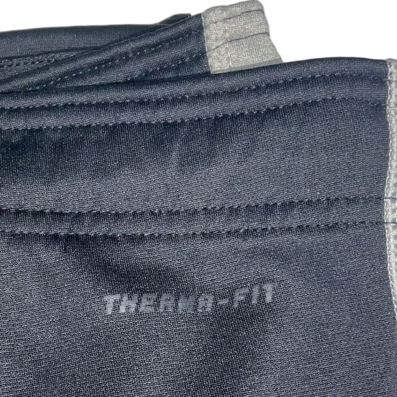 ⚡ Nike Therma-Fit Men’s‎ Track Pants | Black/Gray Athletic Warm-Up Joggers (M) - Picture 3 of 4
